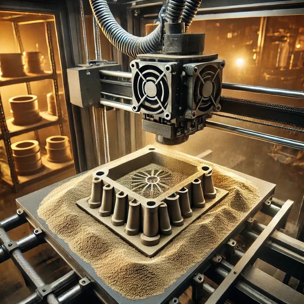 3D-valimo Lintunen Valimo – hiekan additiivinen valmistus ja prototyyppien valmistus