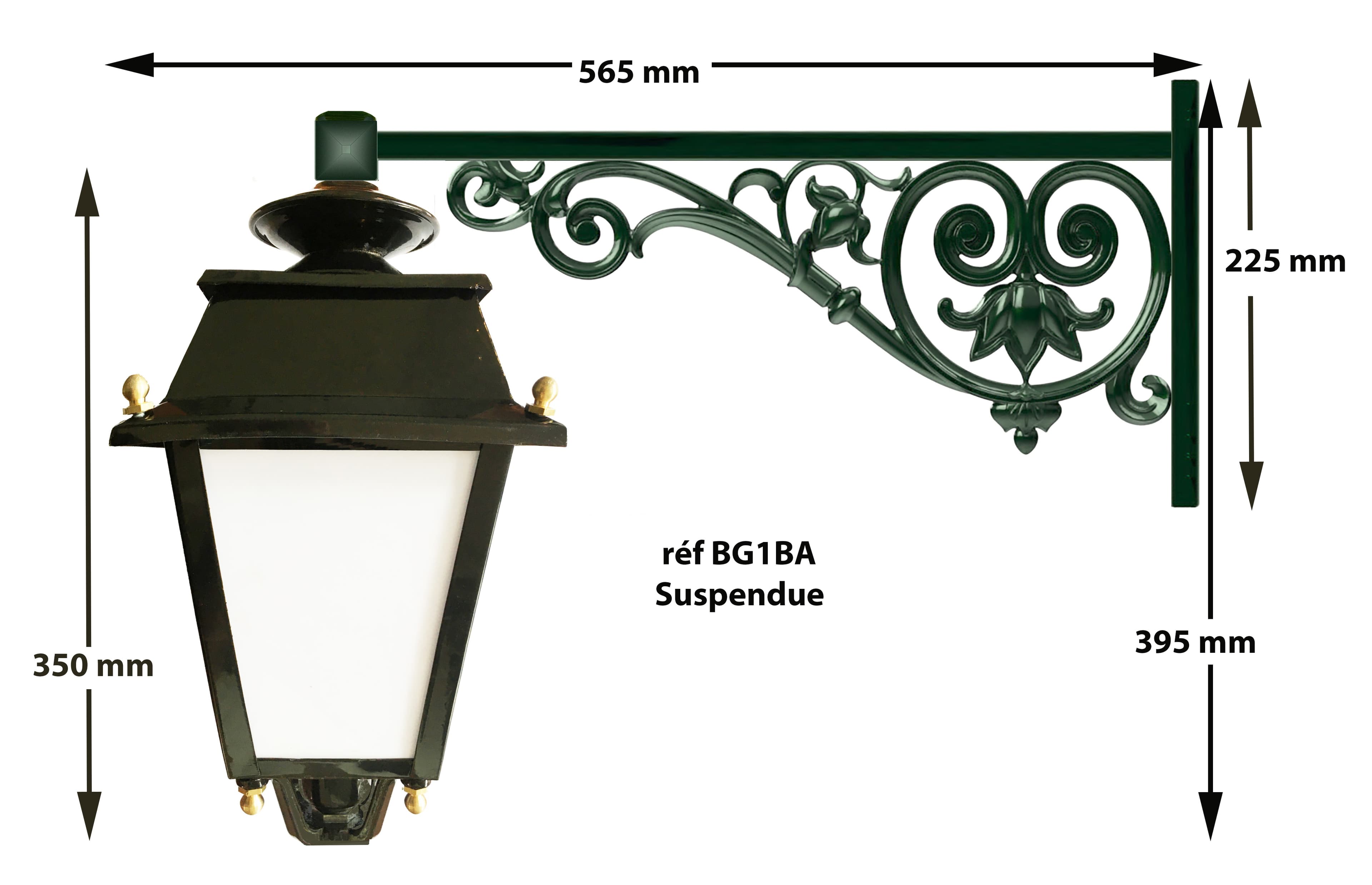 Lyhty BG1 Ripustettu BA