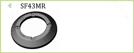 Traktorin pyöräpaino Same Deutz Fahr 43 kg - SF43MR