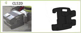 Claas-traktorin massa 52 kg oikea - CL52D