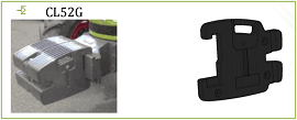 Traktorin massa Claas 52 kg vasen - CL52G